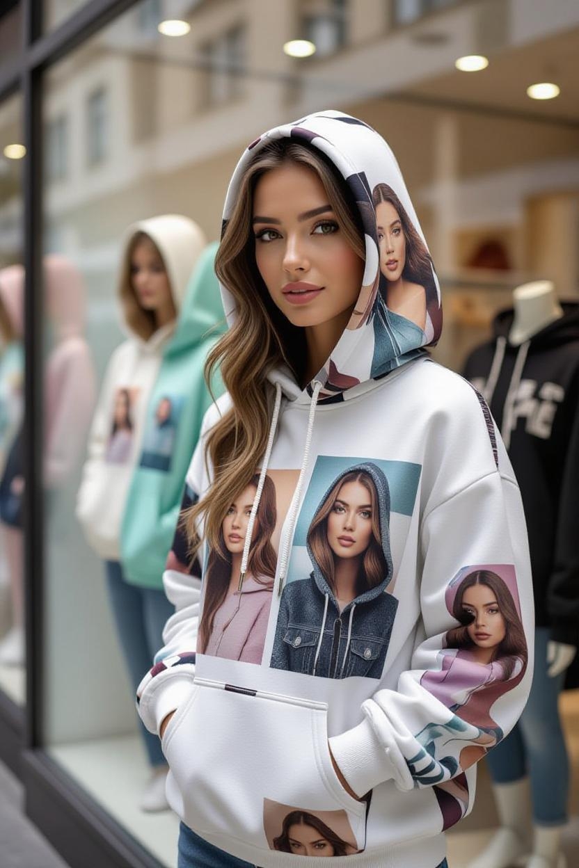 bluza damska z nadrukiem teevano